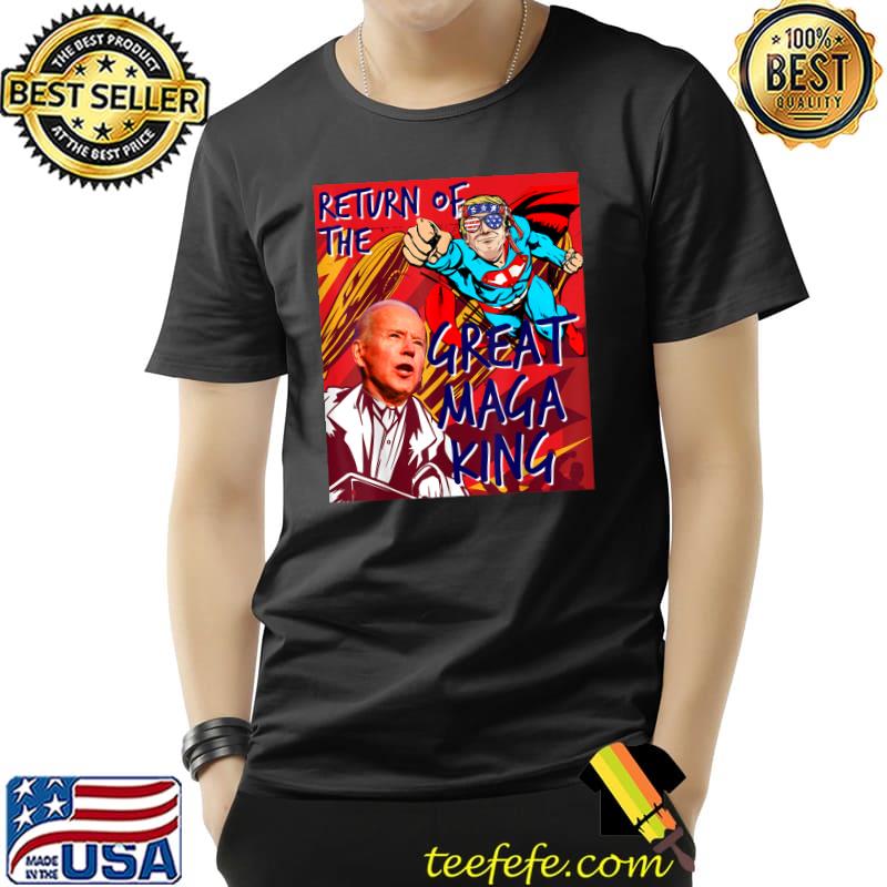 Ultra MAGA King Mean Tweets Cheap Gas Biden USA UltrA MAGA T-Shirt Ultra MAGA King Mean Tweets Cheap Gas Biden USA UltrA MAGA T-Shirt