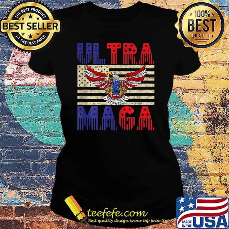 Ultra Mega Eagle 2022 Flag Eagle T-Shirt Ladies tee Ultra Mega Eagle 2022 Flag Eagle T-Shirt Ladies tee