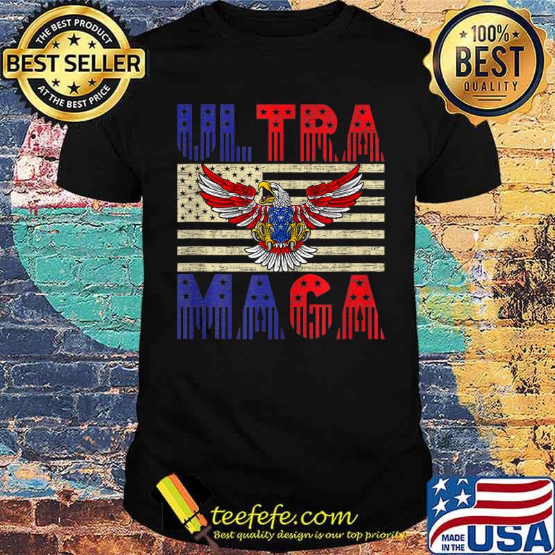 Ultra Mega Eagle 2022 Flag Eagle T-Shirt