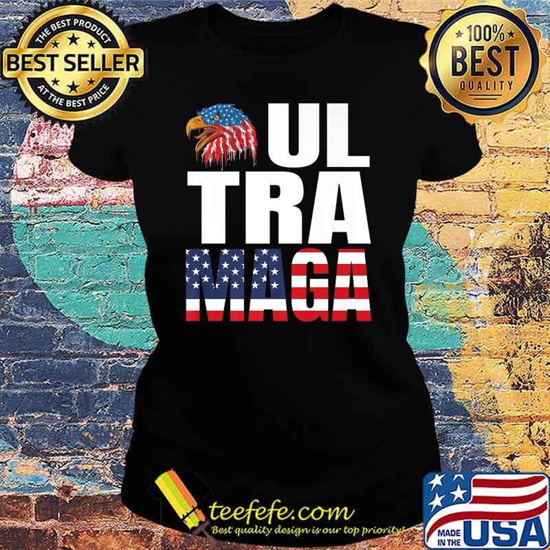 Ultra Mega Patriotic Trump Republicans USA Flag Apparel Tee Premium T-Shirt Ladies tee Ultra Mega Patriotic Trump Republicans USA Flag Apparel Tee Premium T-Shirt Ladies tee