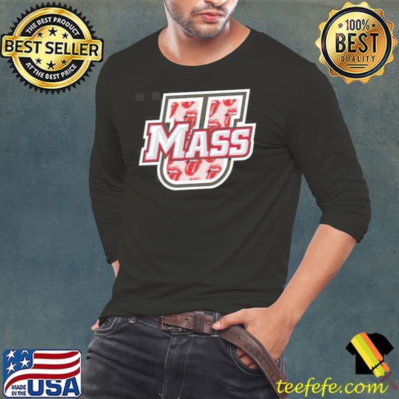 Umass amherst logo tongue the rolling stones Long Sleeve Tee Umass amherst logo tongue the rolling stones Long Sleeve Tee