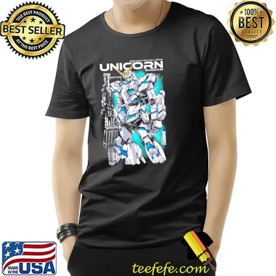 Unicorn gundam shirt
