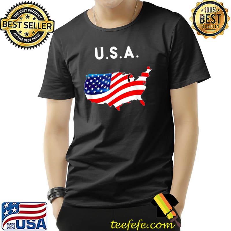 USA Flag Patriotic T-Shirt Unisex USA Flag Patriotic T-Shirt Unisex