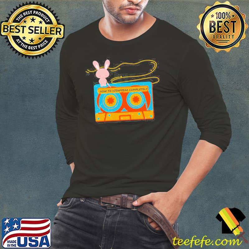 Vintage cassette tape mixtape creepy bunny retro radiohead rap rock music shirt
