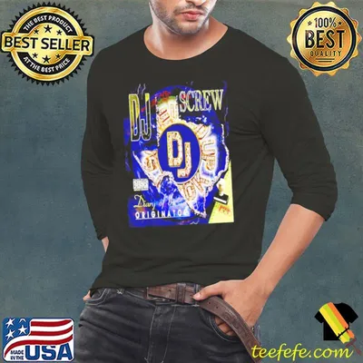 Vintage design dj screw outkast rap rock music shirt