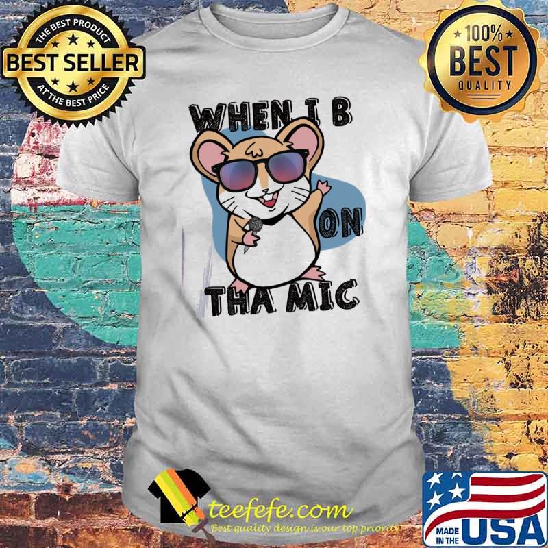 When I b on tha mic eric b. and rakim shirt