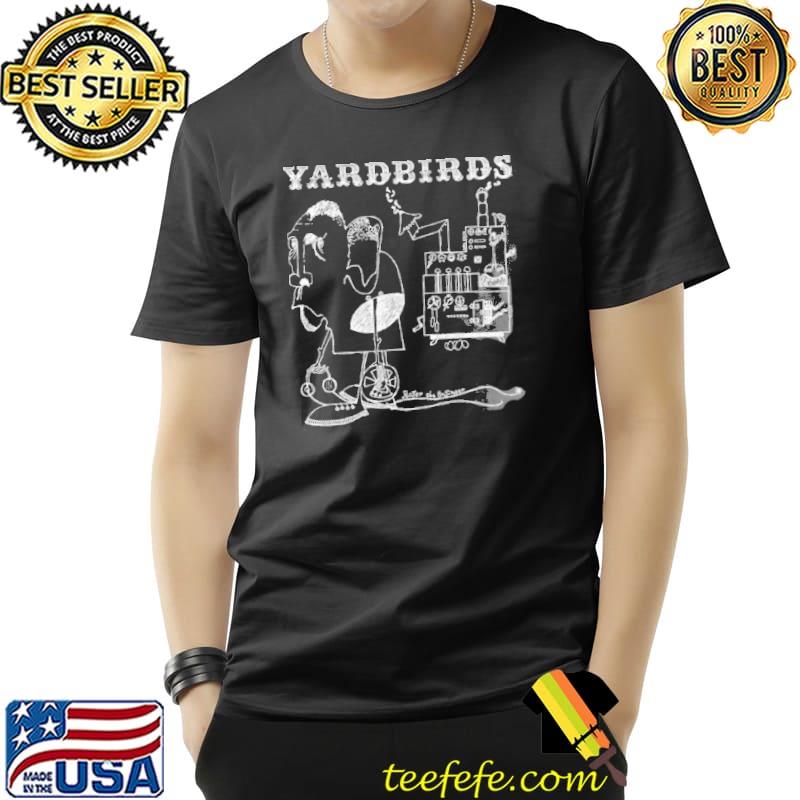 White art keith relf yardbirds shirt