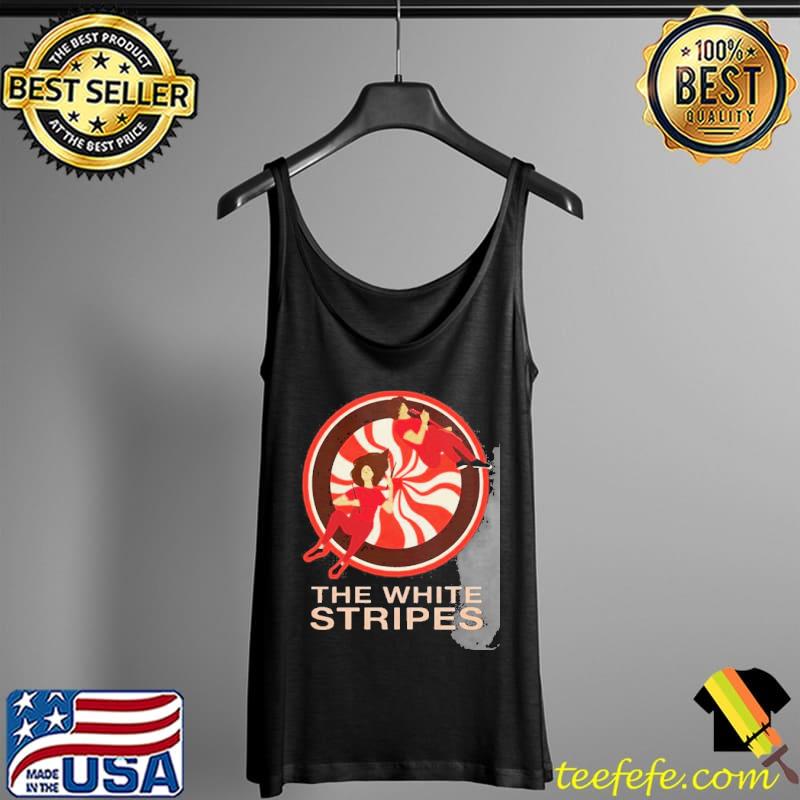 White red design the white stripe s Tank Top White red design the white stripe s Tank Top