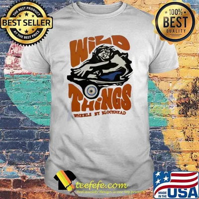 Wild things blockhead skateboard rodney mullen shirt