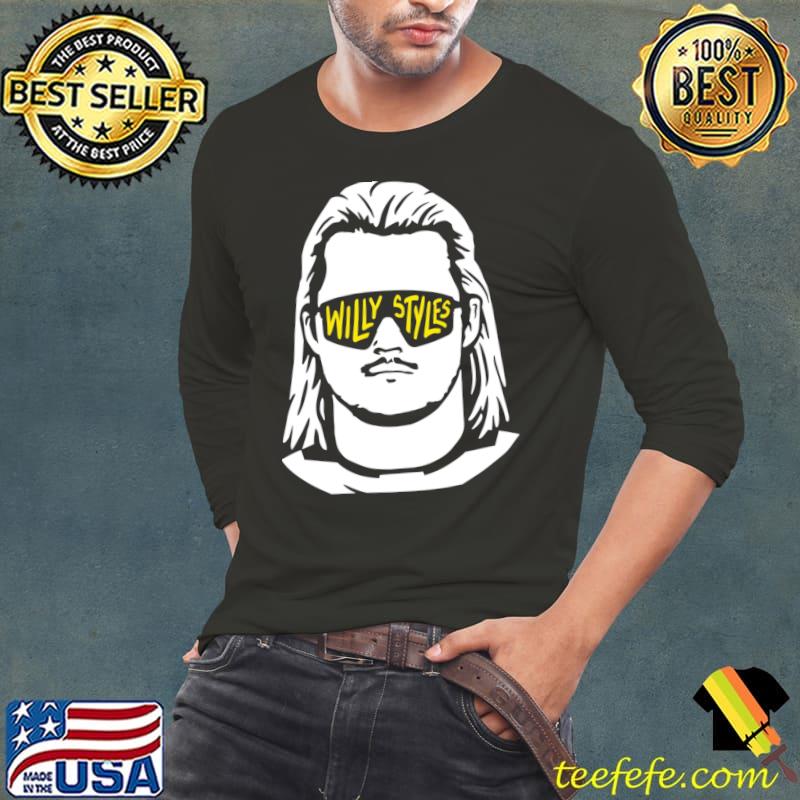 Willy Styles Classic T-Shirt Long Sleeve Tee Willy Styles Classic T-Shirt Long Sleeve Tee
