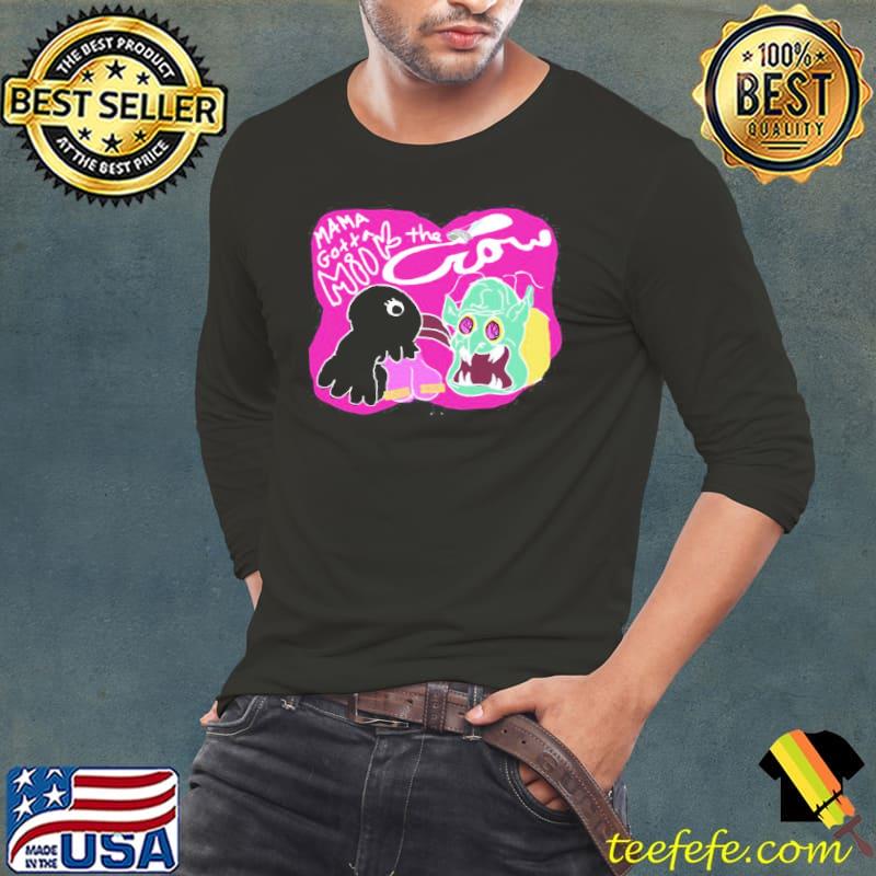 Witch with crow midnight gospel Long Sleeve Tee Witch with crow midnight gospel Long Sleeve Tee
