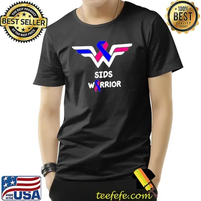 Wonder worrior sudden infant death syndrome sids awareness shirt