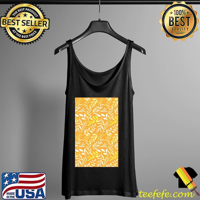 Yellow leaves pattern s Tank Top Yellow leaves pattern s Tank Top