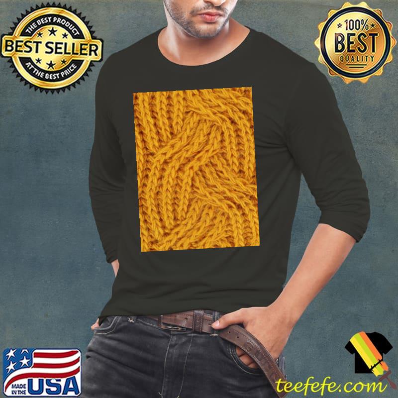 Yellow wavy pattern s Long Sleeve Tee Yellow wavy pattern s Long Sleeve Tee