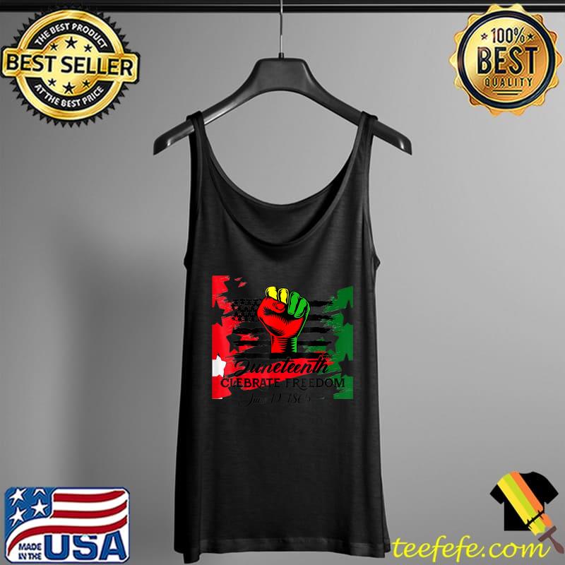 1865 Juneteenth celebrating black freedom African America T-Shirt Tank Top 1865 Juneteenth celebrating black freedom African America T-Shirt Tank Top