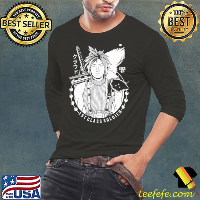 1st class soldier anime vintage shirt