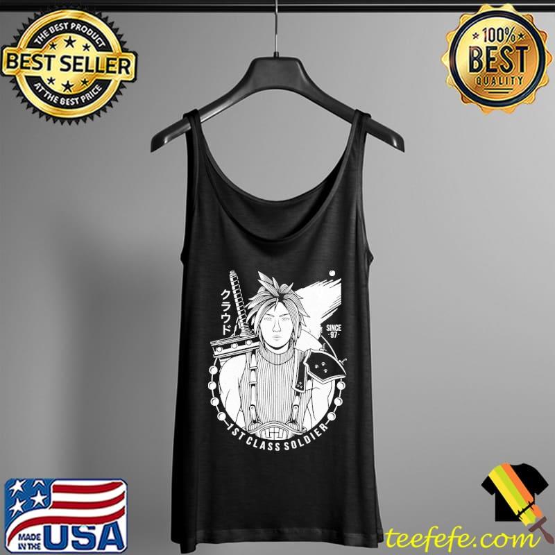 1st class soldier anime vintage s Tank Top 1st class soldier anime vintage s Tank Top