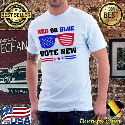 2022 election republican red democrat blue vote new congress shirt