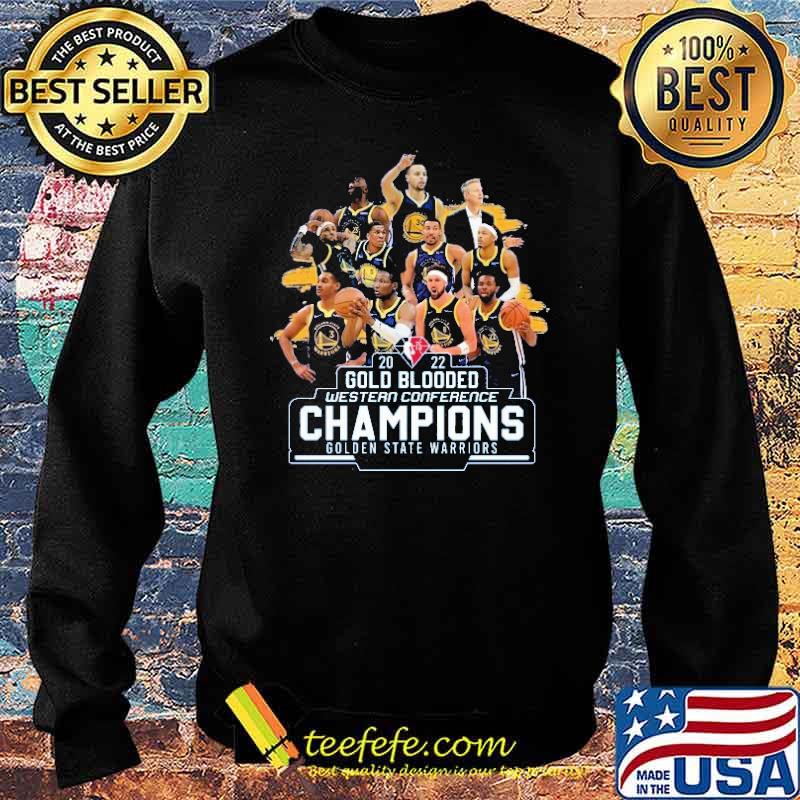 2022 gold blooded western conference champions golden state warriors s Sweater 2022 gold blooded western conference champions golden state warriors s Sweater