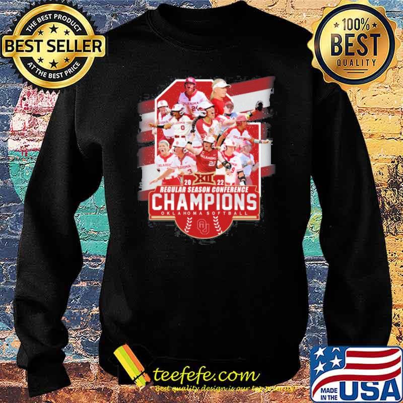 2022 Regular Season Conference Champions Oklahoma Softball Shirt Sweater 2022 Regular Season Conference Champions Oklahoma Softball Shirt Sweater