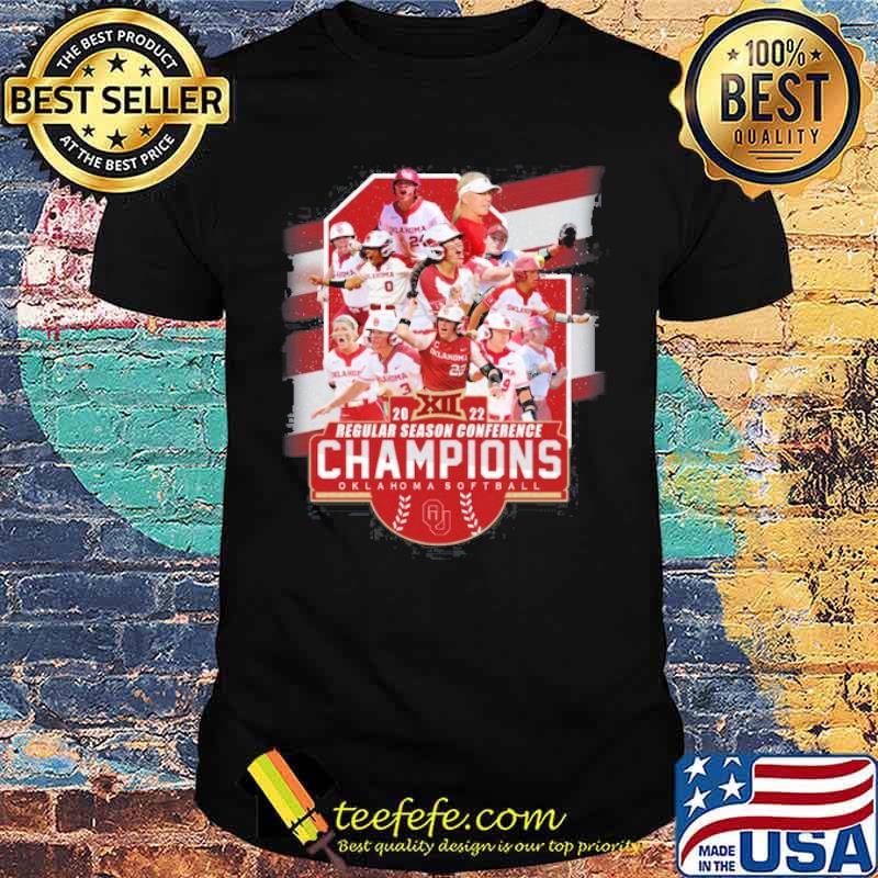 2022 Regular Season Conference Champions Oklahoma Softball Shirt