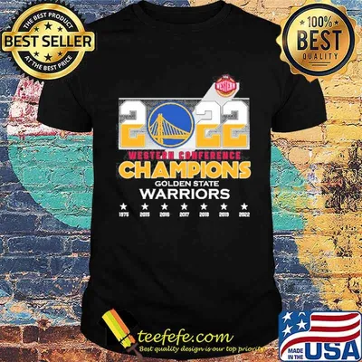 2022 Western Conference Champions Golden State Warriors Shirt