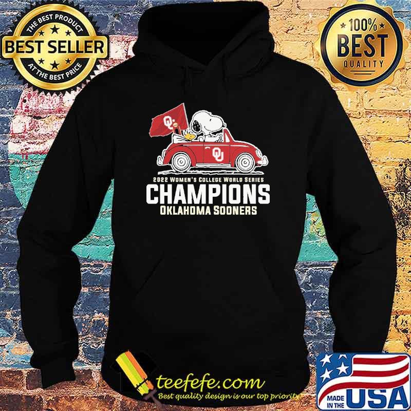 2022 women's college world series champion oklahoma sooners snoopy s Hoodie 2022 women's college world series champion oklahoma sooners snoopy s Hoodie