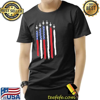 4th of july red white blue American flag shirt