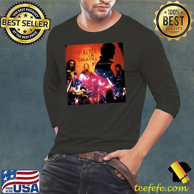 80's retro art alice in chains band s Long Sleeve Tee 80's retro art alice in chains band s Long Sleeve Tee