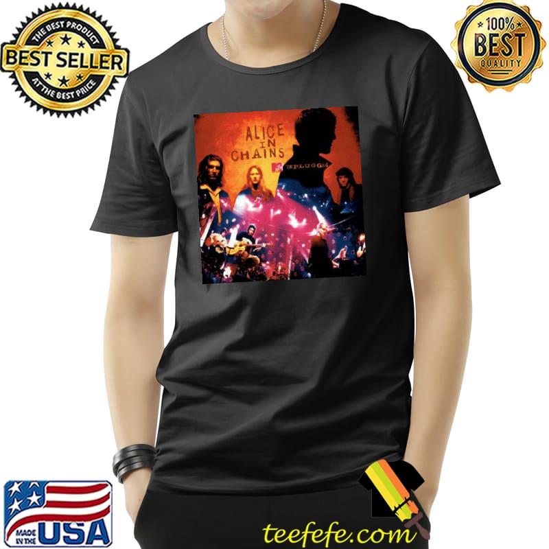 80's retro art alice in chains band shirt 80's retro art alice in chains band shirt