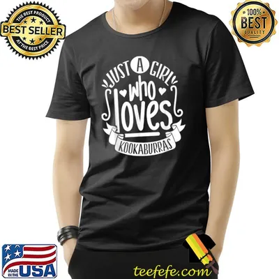 A Girl Who Loves Kookaburra Australian Bird - Kookaburra T-Shirt