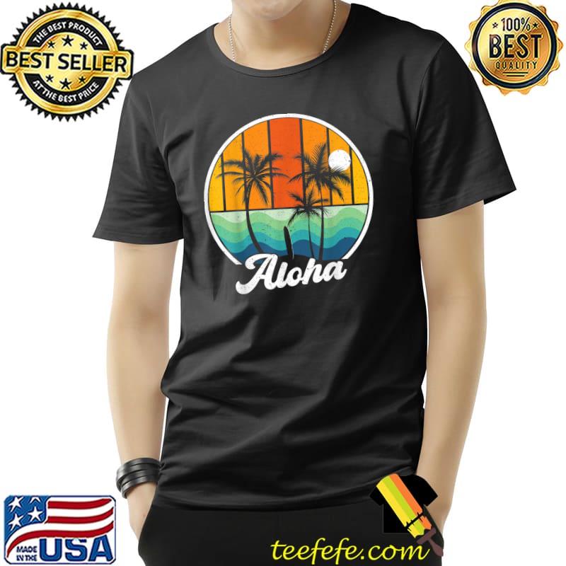 Aloha Hawaii Hawaiian Shirts For Boys Girls Palm Tree Surf T-Shirt Unisex Aloha Hawaii Hawaiian Shirts For Boys Girls Palm Tree Surf T-Shirt Unisex