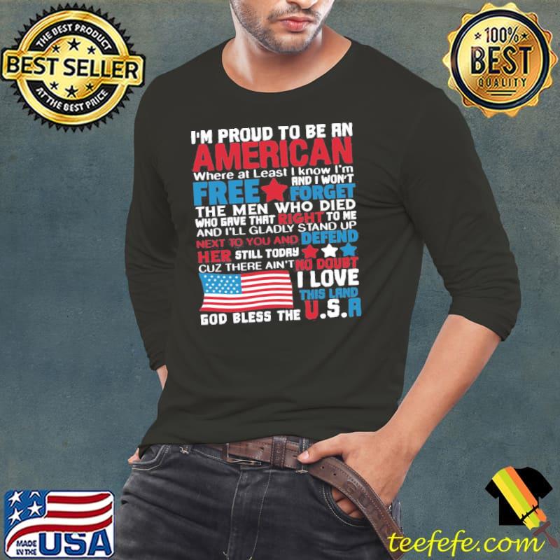 American patriot shirt