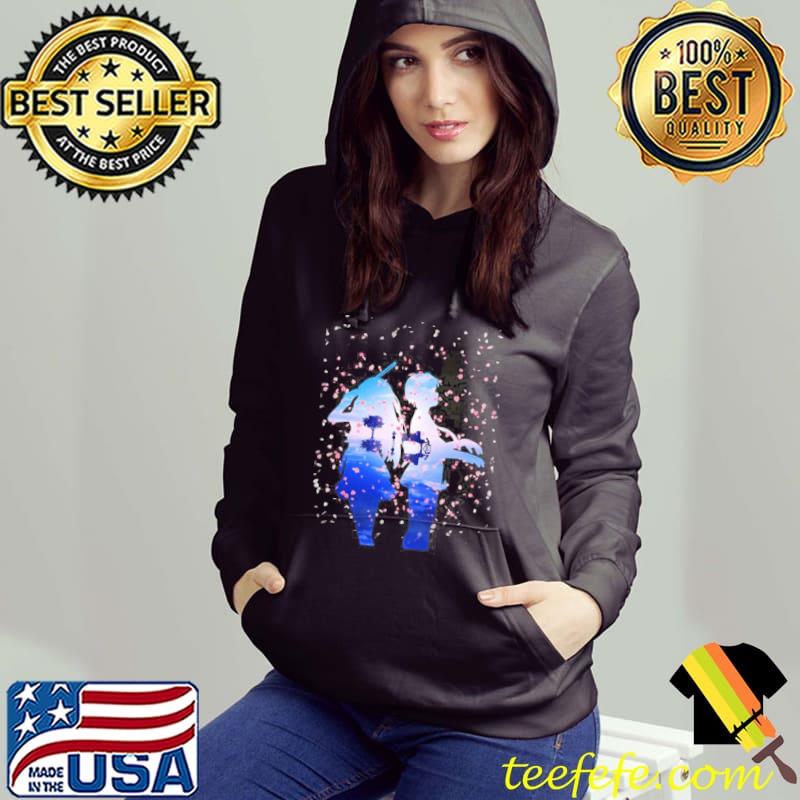 Anime cherry blossoms weathering with you s Hoodie Anime cherry blossoms weathering with you s Hoodie