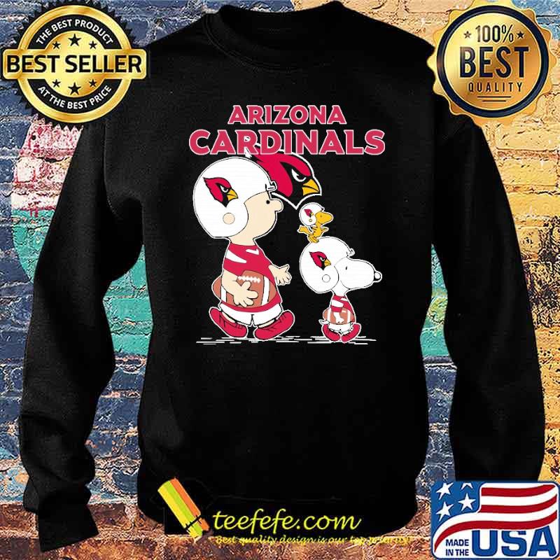 Arizona Cardinals Let's Play Football Together Snoopy NFL Unisex