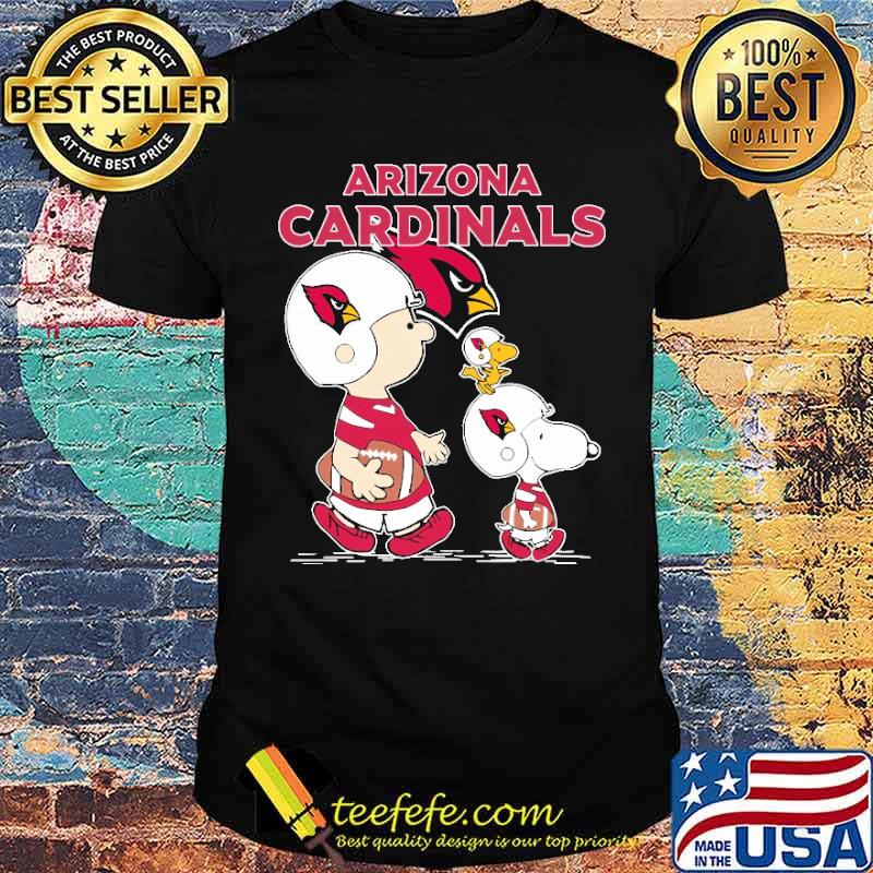 Arizona cardinals let's play Football together Snoopy NFL s Unisex Arizona cardinals let's play Football together Snoopy NFL s Unisex