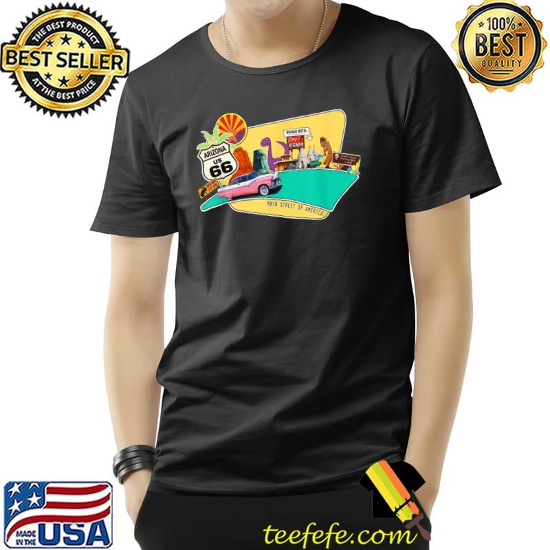 Arizona US 66 Roadside Attractions Famous Route Souvenir T-Shirt Unisex Arizona US 66 Roadside Attractions Famous Route Souvenir T-Shirt Unisex