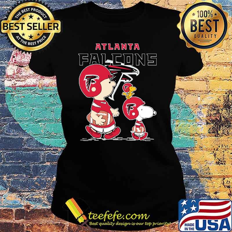Atlanta falcons let's play Football together Snoopy NFL s Ladies tee Atlanta falcons let's play Football together Snoopy NFL s Ladies tee