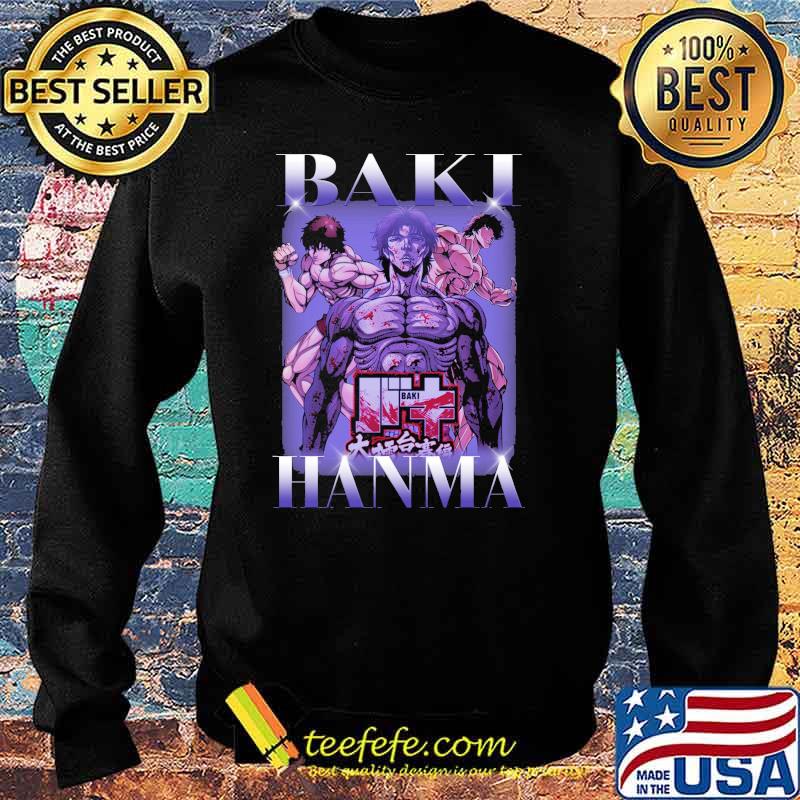 BakiI the grrappler anime hanmma manga yujiro s Sweater BakiI the grrappler anime hanmma manga yujiro s Sweater