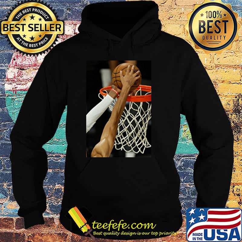 Bam adebayo iconic block on jayson tatum basketball shirt