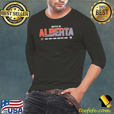Battle of alberta flames vs oilers 2022 shirt