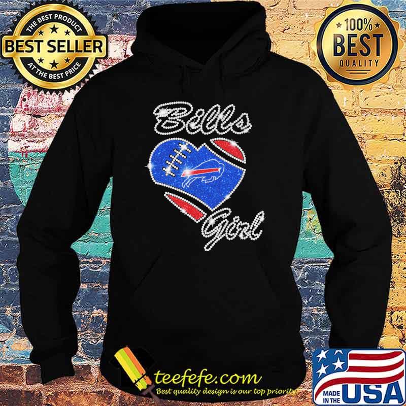 Bills Girls Heart Shirt Hoodie Bills Girls Heart Shirt Hoodie