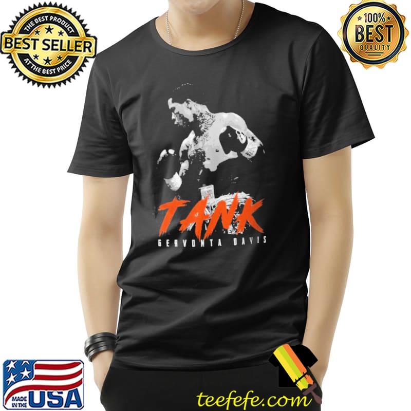 Black orange art gervonta davis tank david s Unisex Black orange art gervonta davis tank david s Unisex