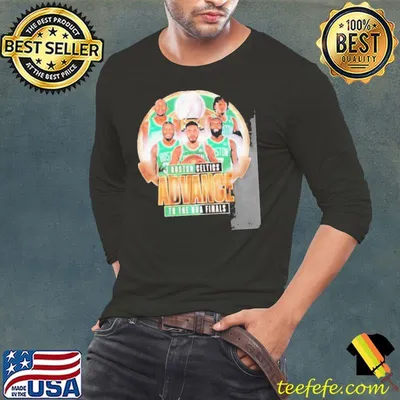 Boston celtics advance to the NBA finals basketball shirt