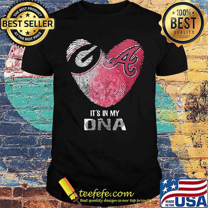 Braves Georgia Bulldogs DNA s Unisex Braves Georgia Bulldogs DNA s Unisex