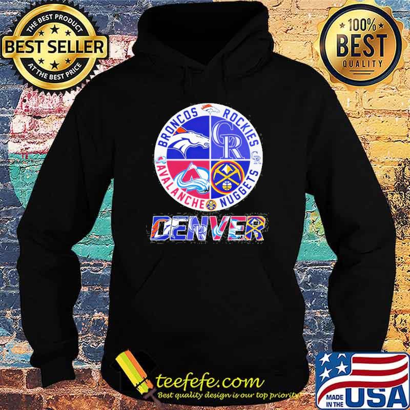 Broncos rockies avalanche nuggets denver shirt