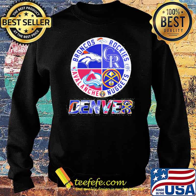 Broncos rockies avalanche nuggets denver s Sweater Broncos rockies avalanche nuggets denver s Sweater