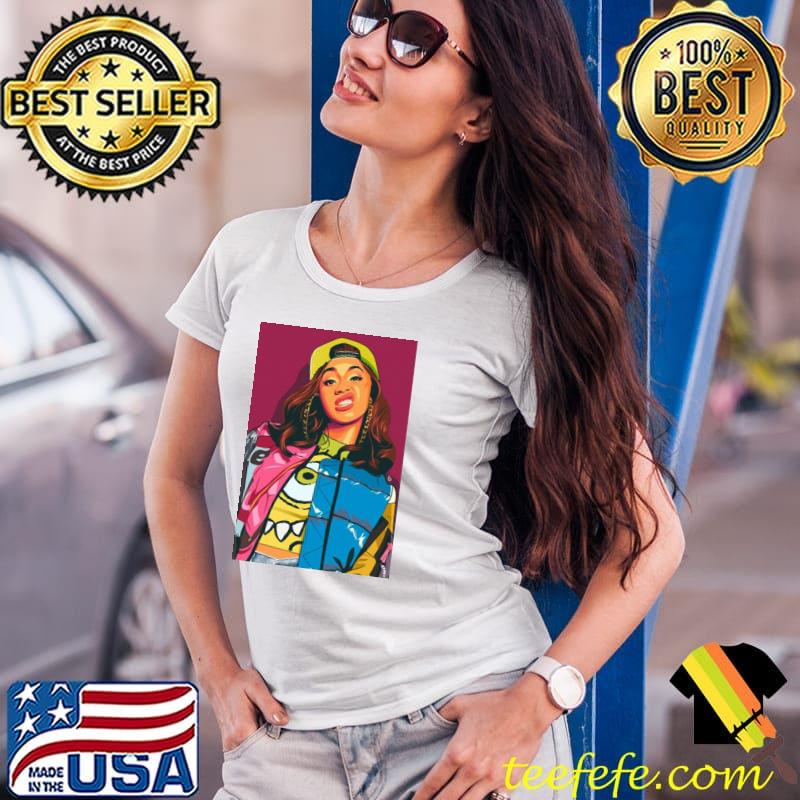 CardI b. meme s Ladies Tee CardI b. meme s Ladies Tee