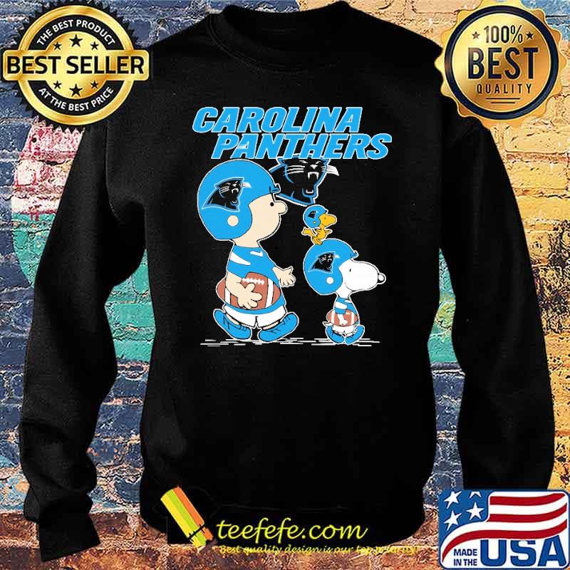 Carolina Panthers Let's Play Football Together Snoopy NFL Hoodie