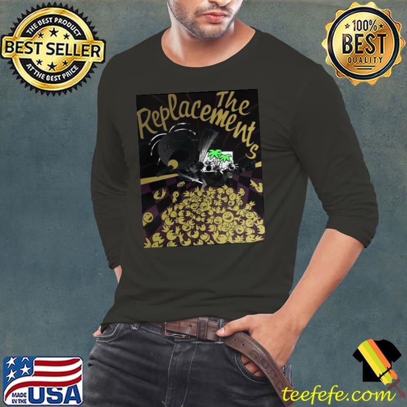 Cartoon vintage art replacements rock band s Long Sleeve Tee Cartoon vintage art replacements rock band s Long Sleeve Tee